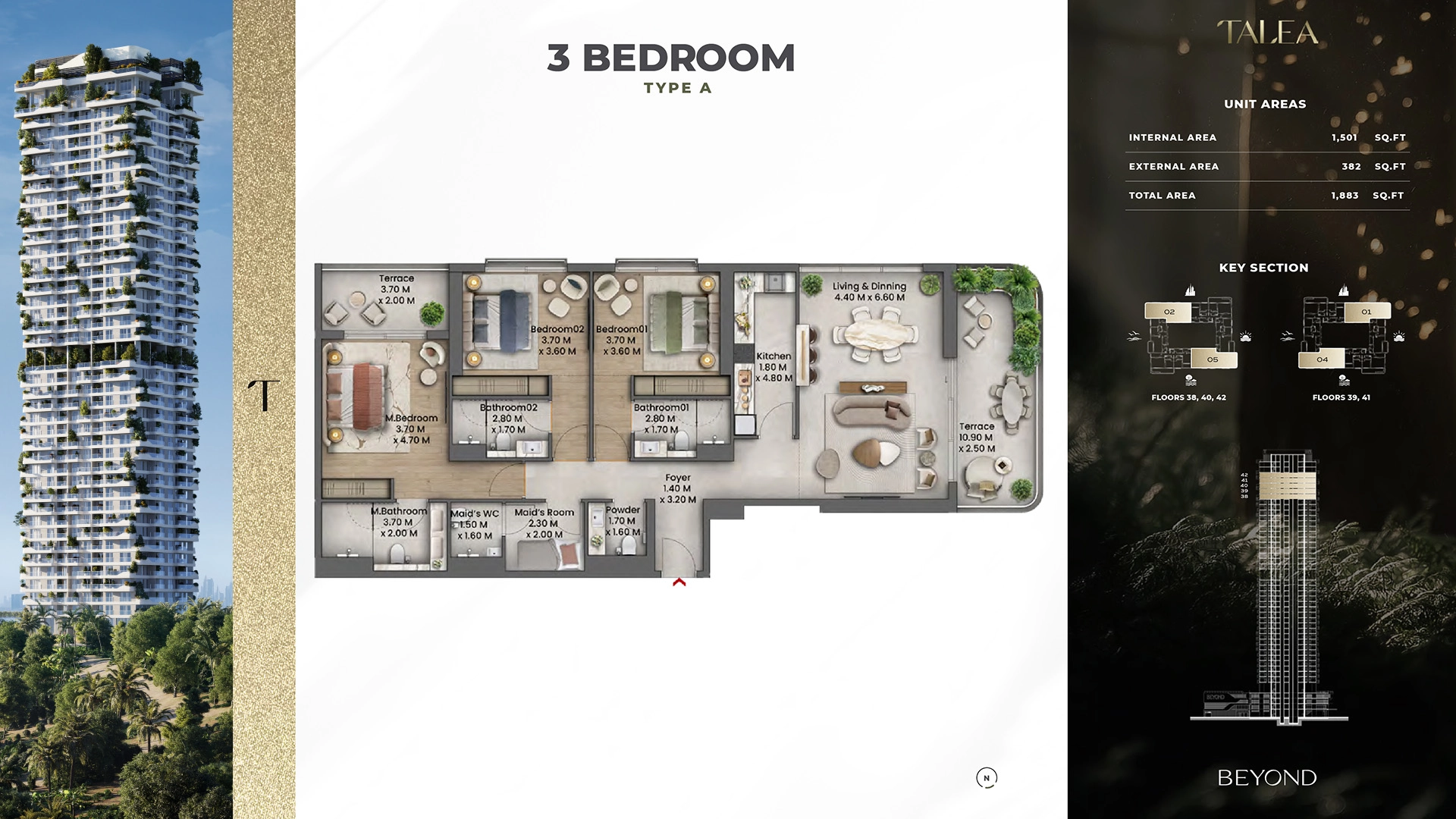 3 BR - Type B